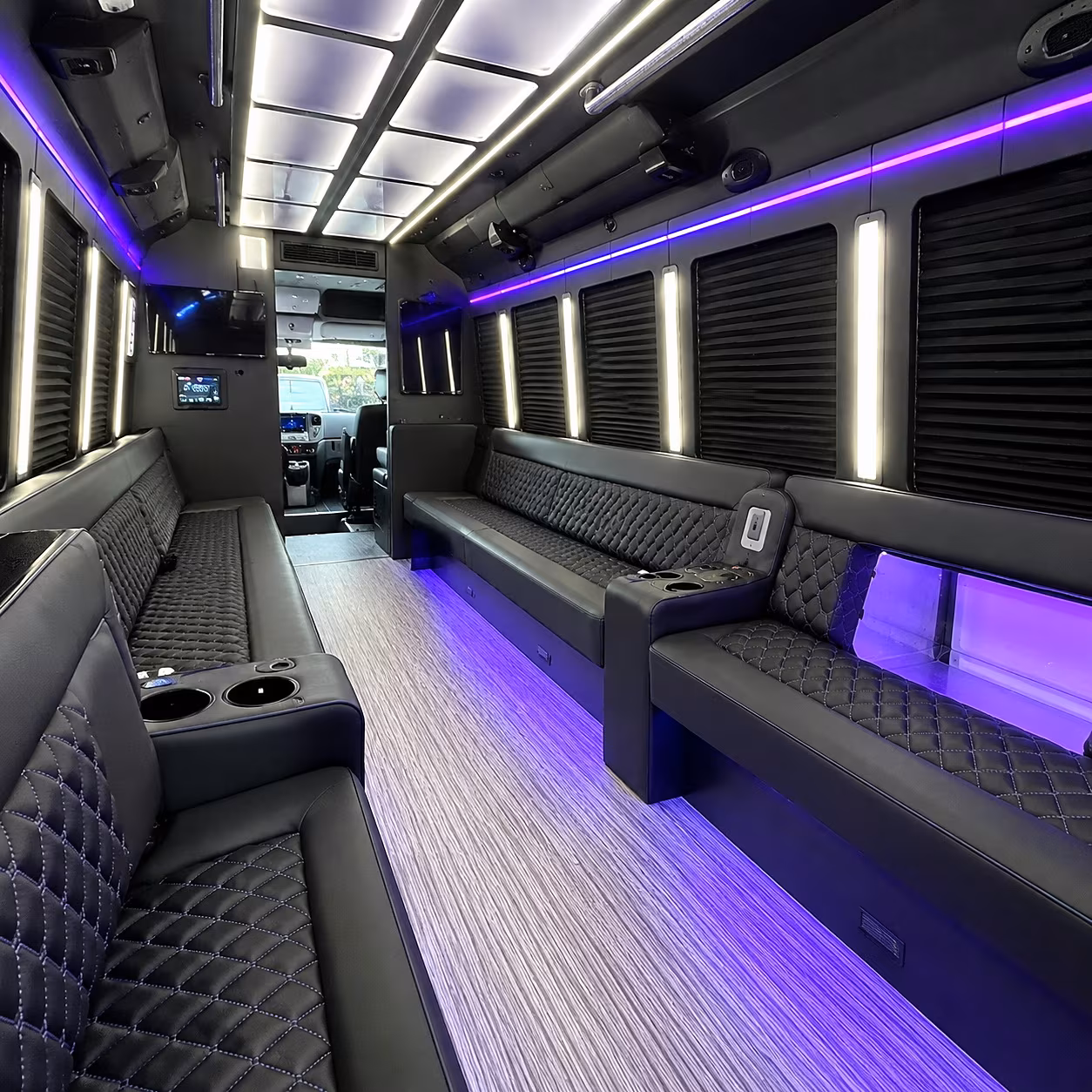 rochester party bus rentals inside