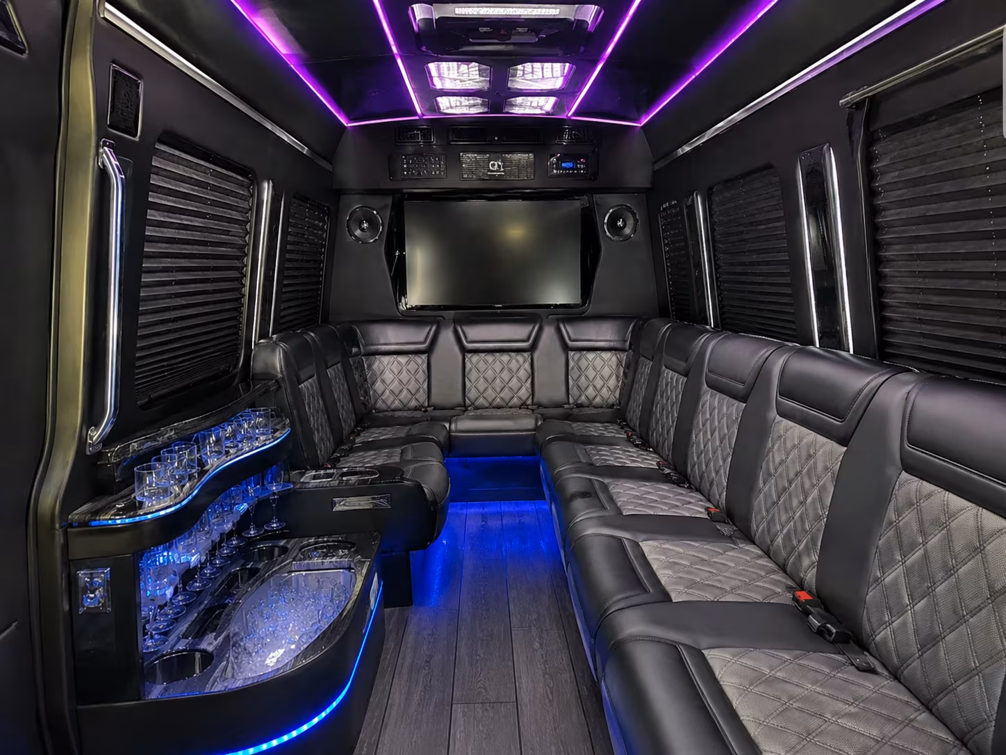 rochester prom transportation onboard seating
