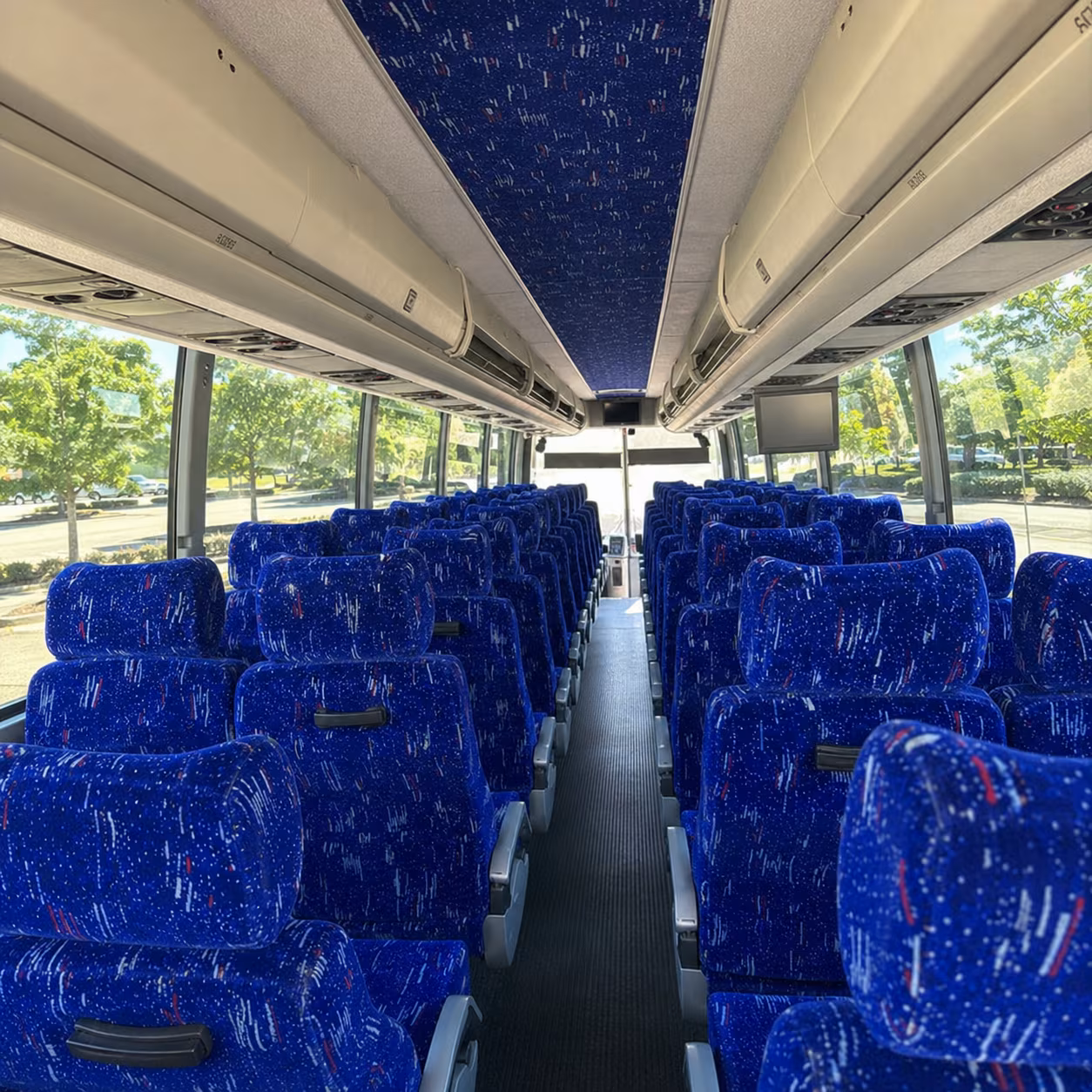 rochester religious group transportation onboard seating
